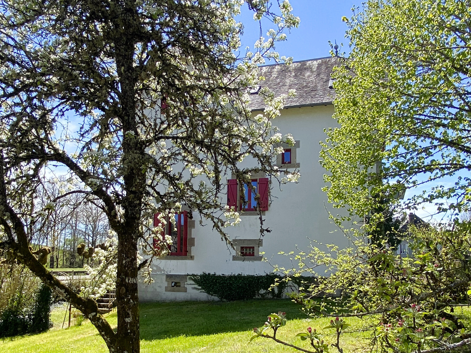 la maison de maussac-arbres-extérieur